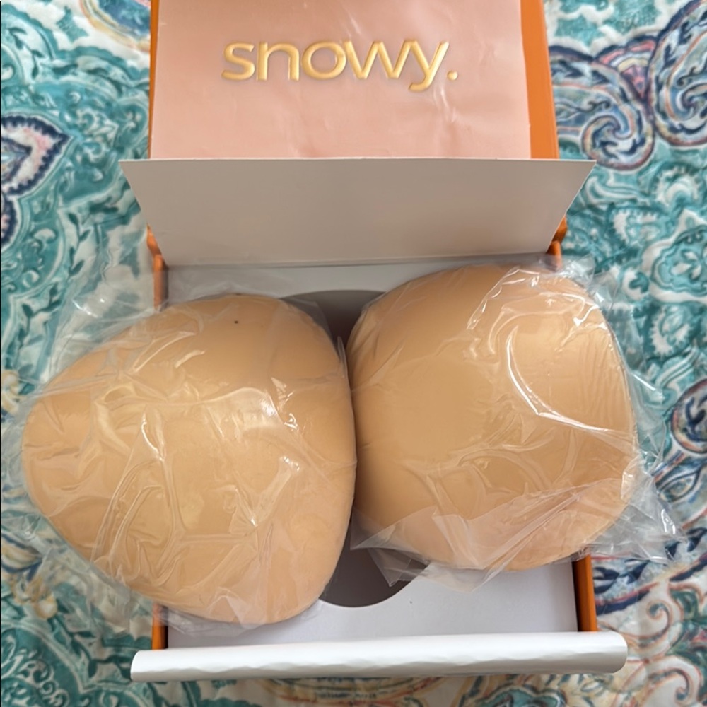 Snowy Silicone Bra Inserts Size A (beige)